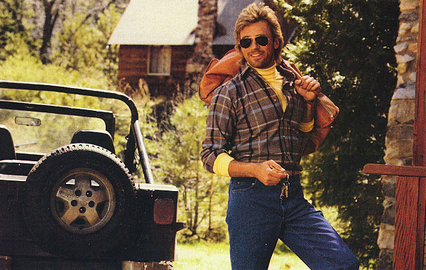 Richard in an advertisement for 4Renegade