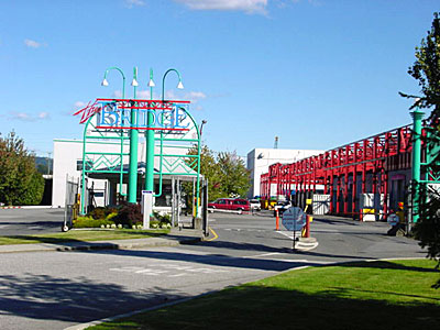 The entrance to the Bridge Studios