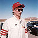 Toyota Pro-Celebrity Grand Prix training at Willow Springs - April, 1988