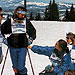 Vacation at Jimmie Heuga's Mazda Ski Express in Vail, with Katarina Witt - April 17, 1992