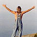 Vacationing in St. Tropez, Provence Cote D'Azur, France - May 13, 1992