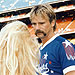 Hollywood All-Stars game at Dodger Stadium, with Pamela Anderson - August 14, 1993
