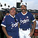 Hollywood All-Stars game at Dodger Stadium, with John Beradino - August 14, 1993