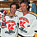TJ Martell Foundation 3rd Rock'n the Puck Charity Celebration, with Scott Bakula - August 14, 1994