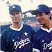 Hollywood All-Stars game at Dodger Stadium, with Tony Danza - August 12, 1995
