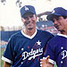 Hollywood All-Stars game at Dodger Stadium, with Tony Danza - August 12, 1995