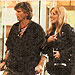In Pacific Palisades after skiing injury - early 1996