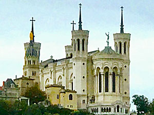 Richard's picture of Notre Dame Basilica in Lyon