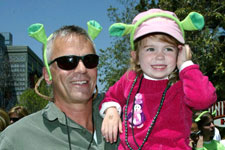 Richard & Wylie at the Shrek premiere