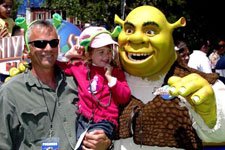 Richard & Wylie at the Shrek premiere