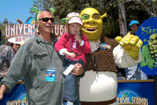 Richard & Wylie at the Shrek premiere