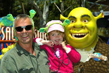 Richard & Wylie at the Shrek premiere